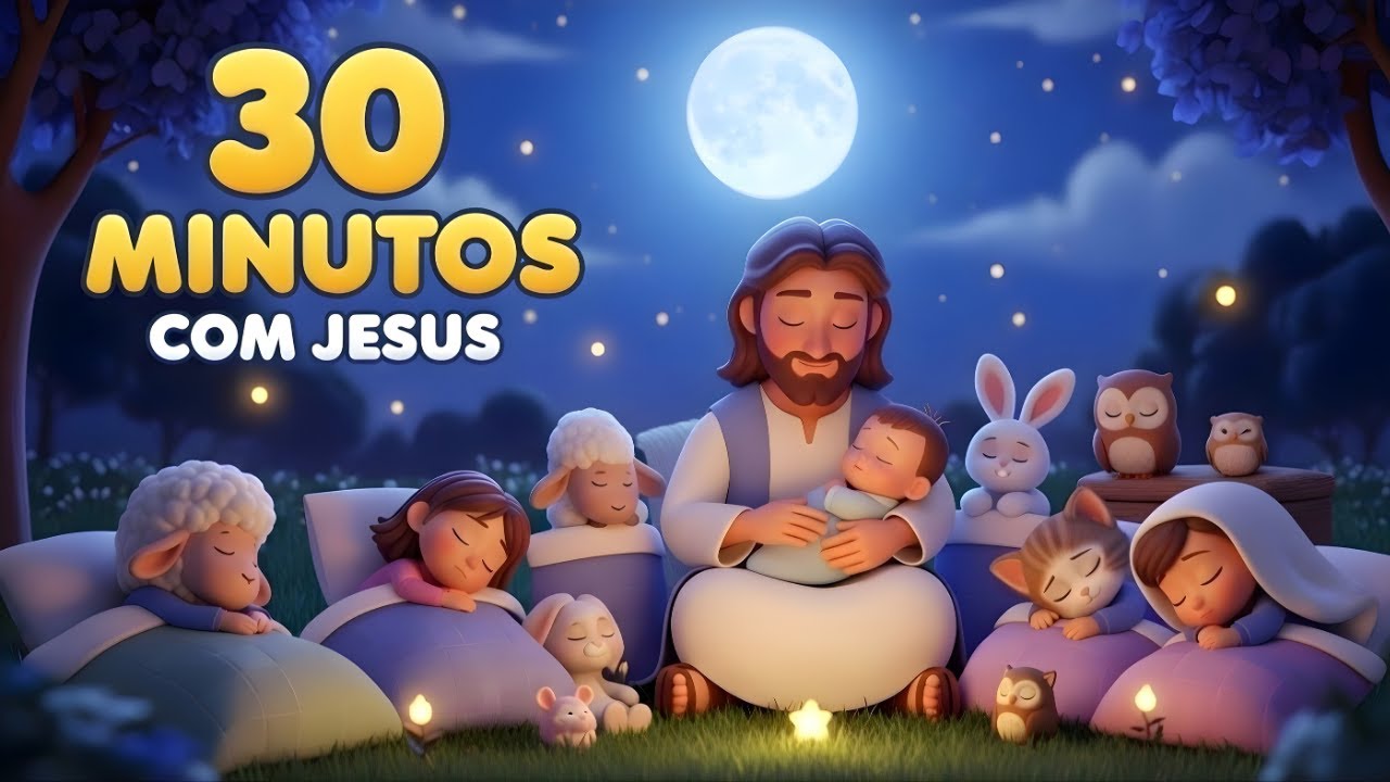 30 Minutos de Paz e Soninho | Música Infantil Animada | Música de Ninar Bebê Dormir e Acalmar