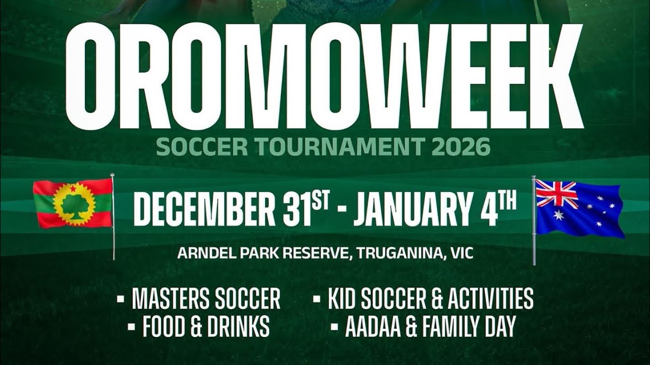OROMO WEEK ⚽️ UNITY THROUGH SPORTS MELBOURNE/Australia !!! PART 1