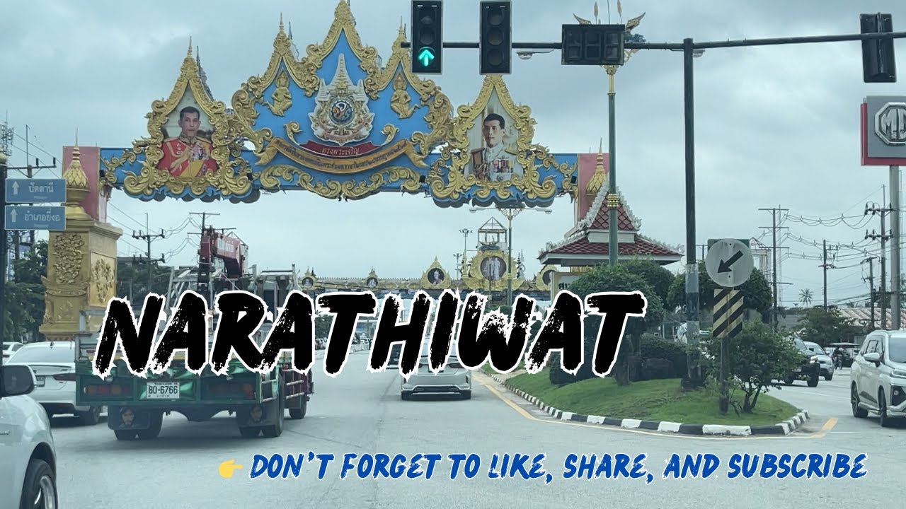 Driving Narathiwat, Thailand | Scenic Road Trip