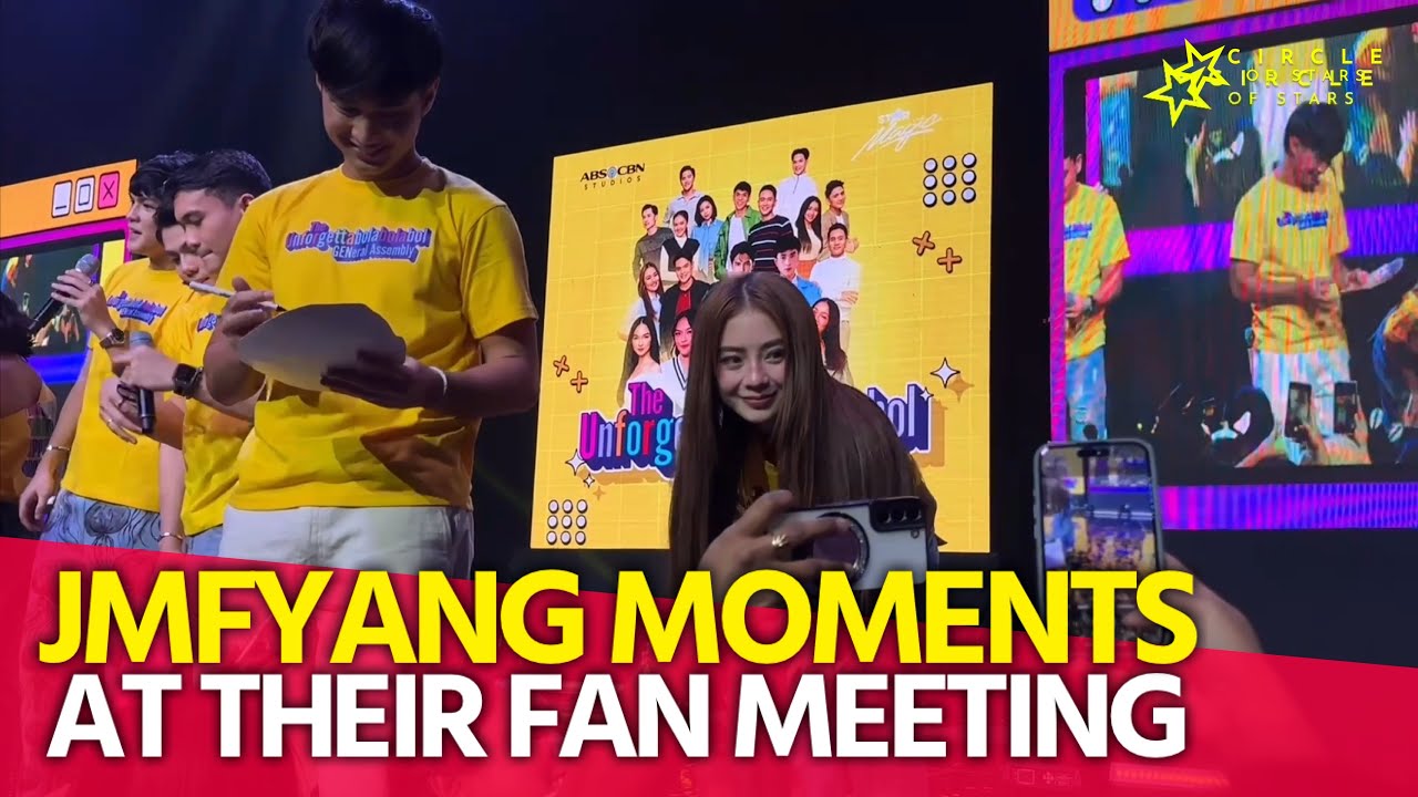 Ang JMFyang moments na hindi nakita ng marami sa naganap ng fan meeting ng PBB Gen 11 Housemates