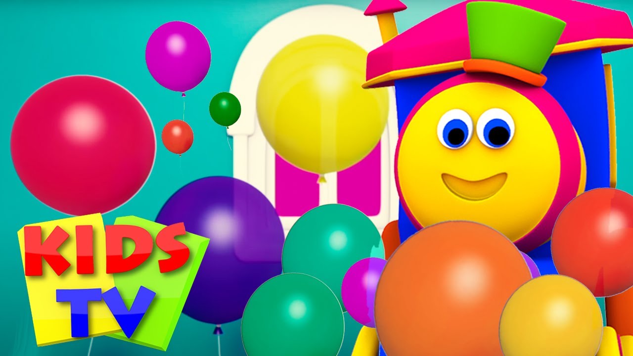 Bob der Zug | Ballon Lied | Kinderreime | Kids Tv Deutschland | Musik für kinder