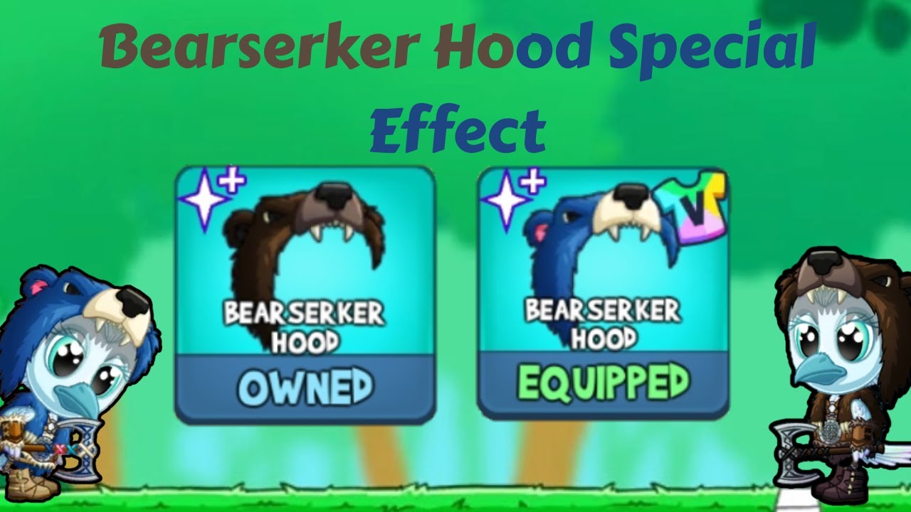 Fun Run 3-Bearserker Hood Special Effects