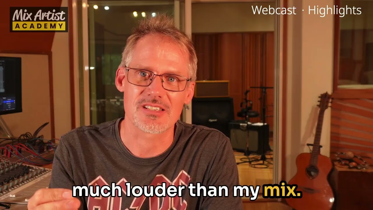 Reference Music and the Loudness Trap in Mixing
