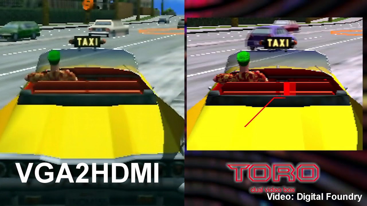 HDMI конвертер для Sega Dreamcast - VGA2HDMI за $4