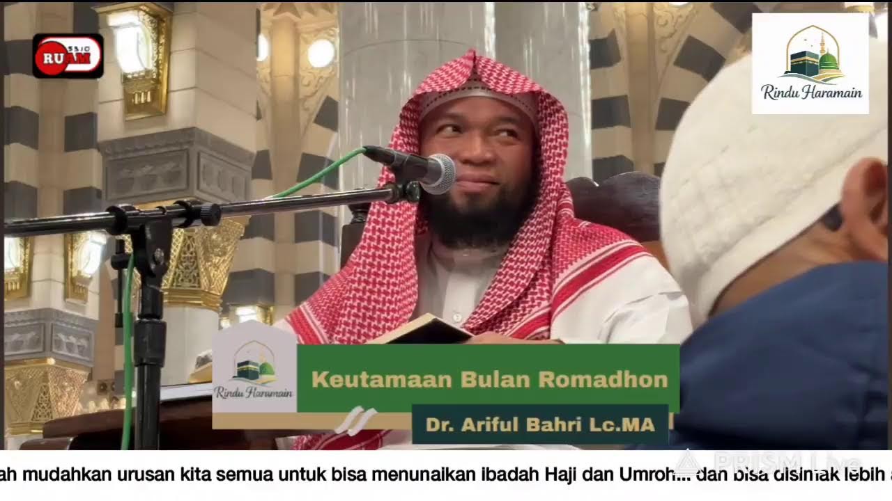 Kamis 26-02-2026 || Kajian  Ramadhon || Ustadz Dr. Ariful Bahri, Lc. M.A