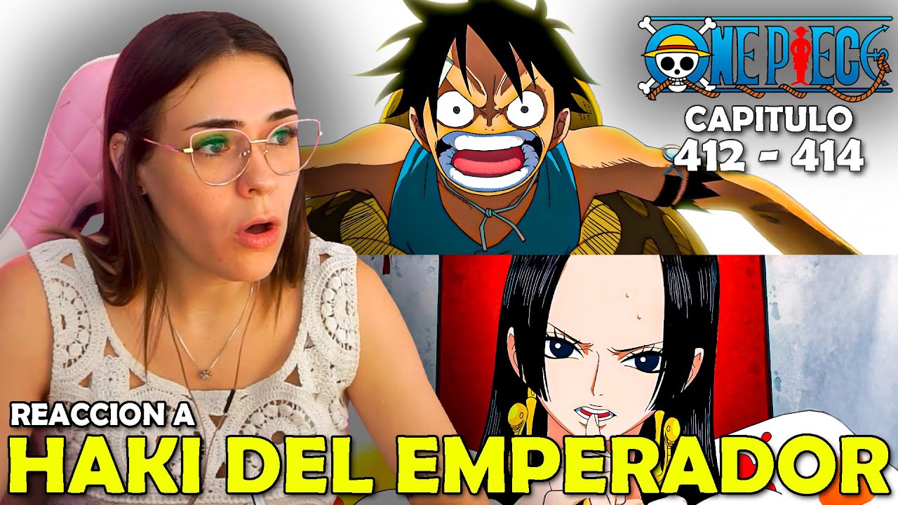 LUFFY USA EL HAKI DEL REY 🤯 | REACCION A ONE PIECE POR PRIMERA VEZ  (412 - 414)
