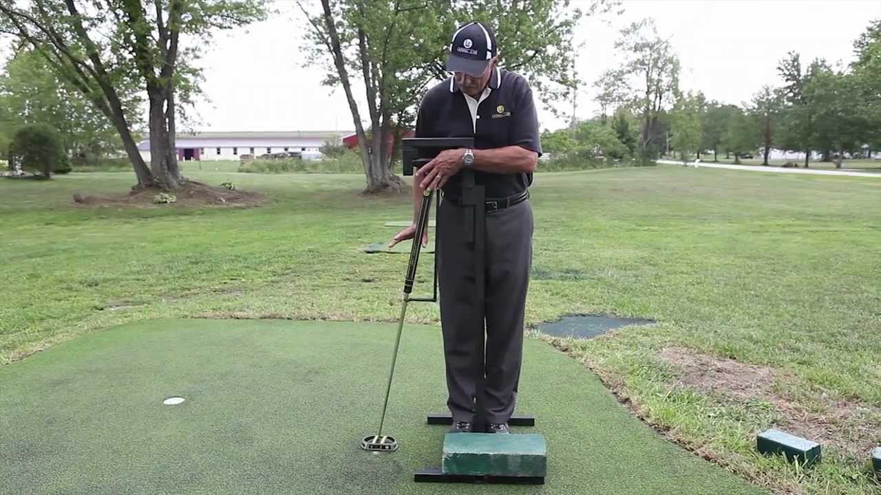 Sidesaddle or Side Saddle Putting Stroke Tutorial the Lateral Line System