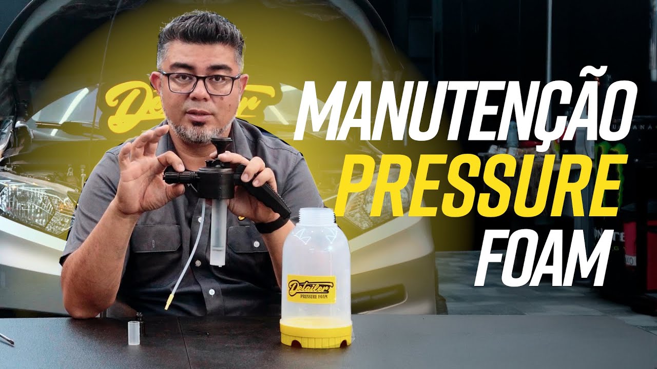 PRESSURE FOAM DETAILER NÃO FAZ ESPUMA? Montagem e Manutenção completa