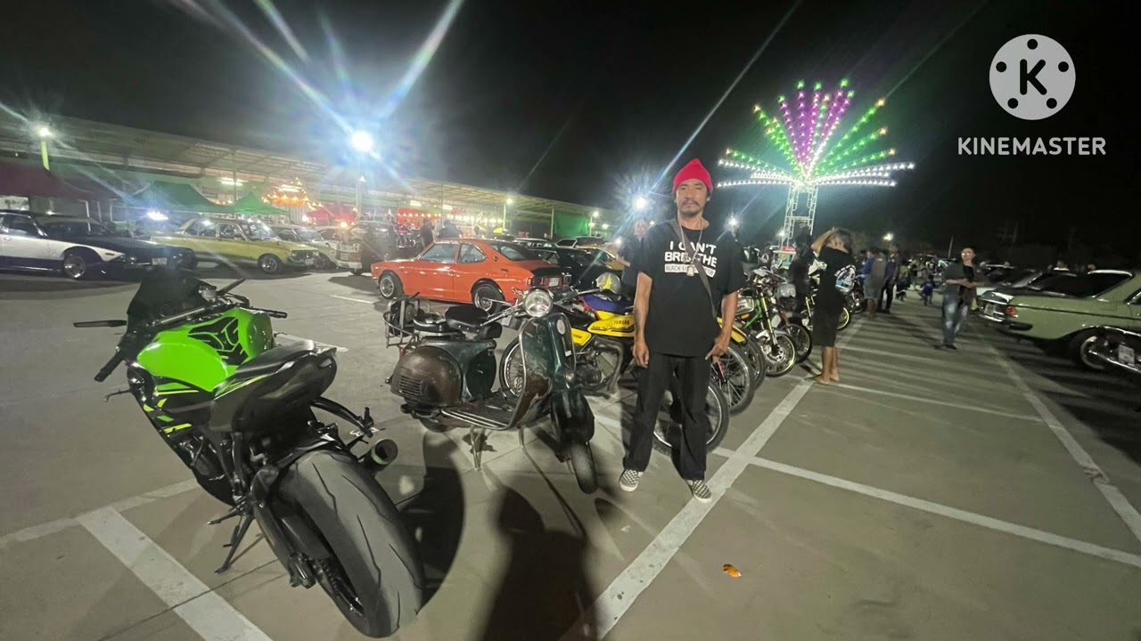งานรวมรถ retro ที่ตลาดนัดสามโคก #รถคลาสสิค#