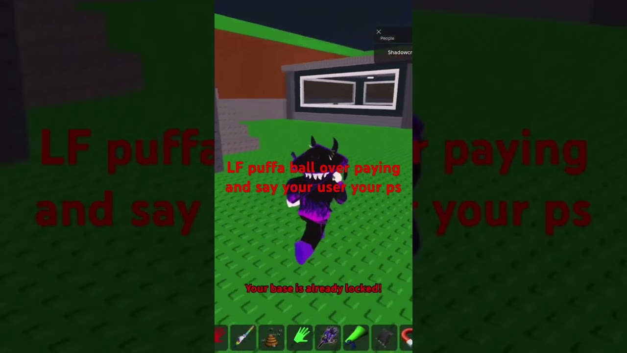 Lf for puffa ball plus your user like and sub