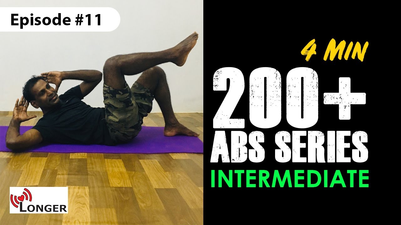 200+ ABS Workout Series / Intermediate Episode # 11