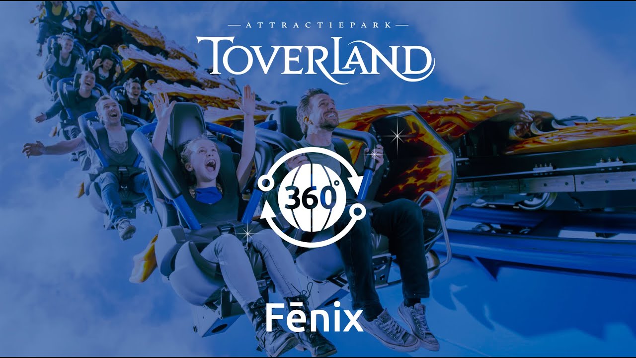 Wing coaster Fēnix - 360&deg; Onride - Attractiepark Toverland