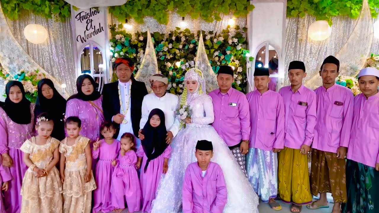 DOKUMENTASI DRONE PERNIKAHAN NING WARDATUL AISYAH & UST FAISHOL FAHAD