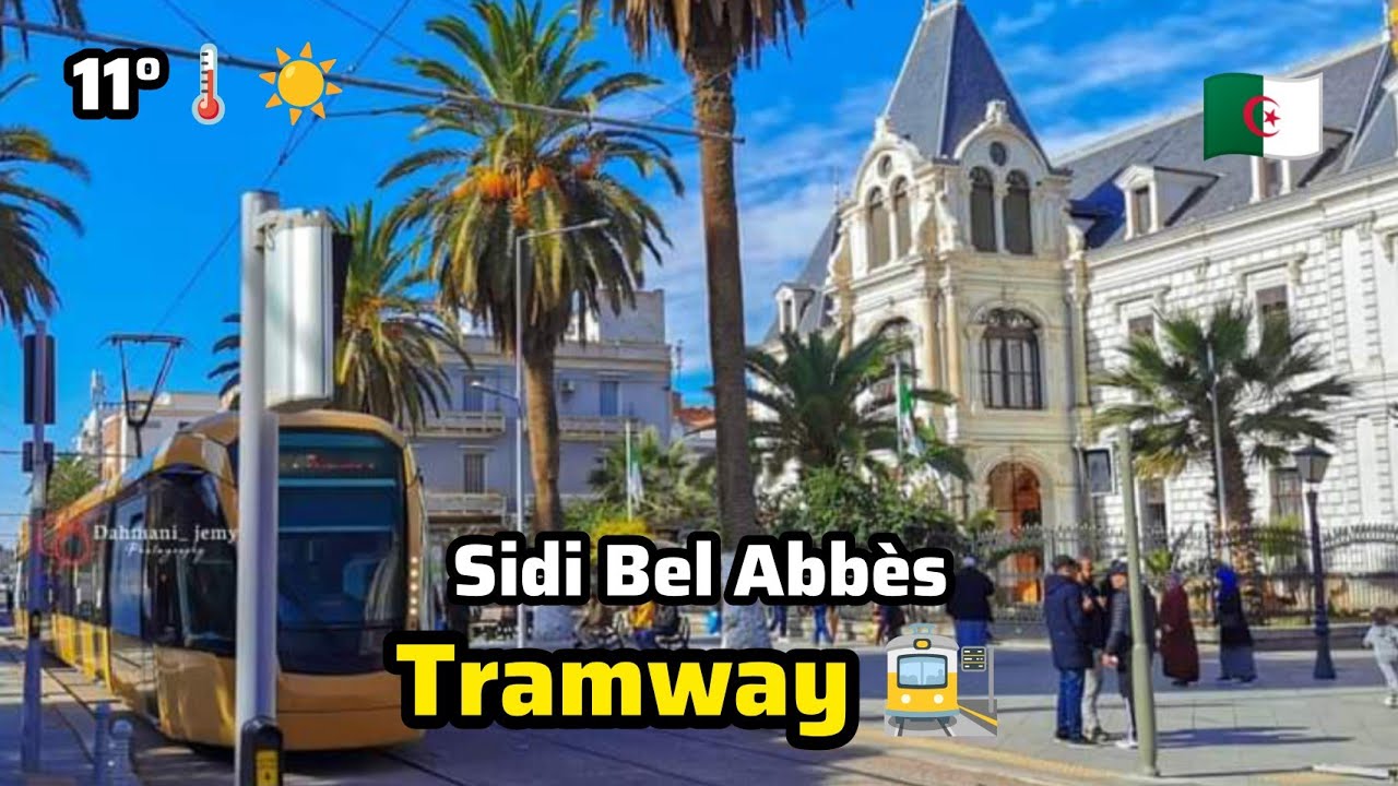 جولة في ترامواي سيدي بلعباس اليوم 30 11 2024 vlog tramway Sidi Bel Abbès