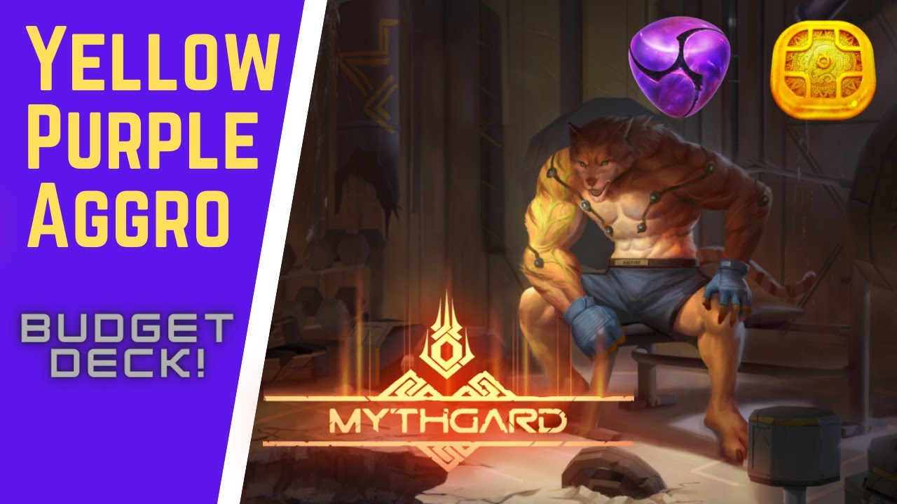 Mythgard Budget Deck Yellow Purple Aggro