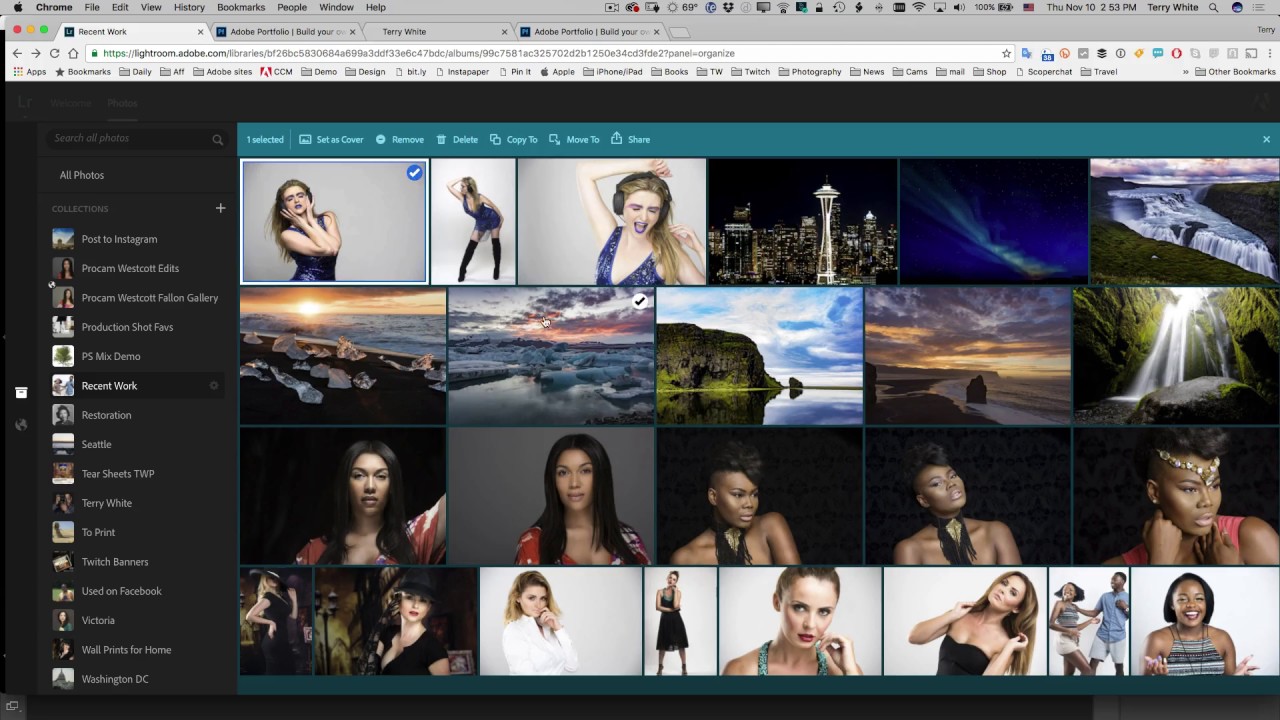 Lightroom Web New Features