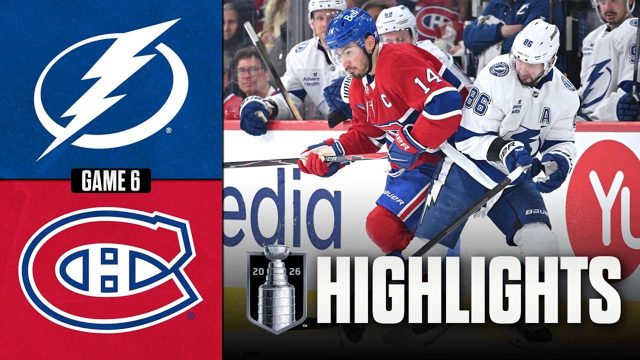Lightning vs. Canadiens | NHL Playoff Highlights | Game 6 | May 01, 2026