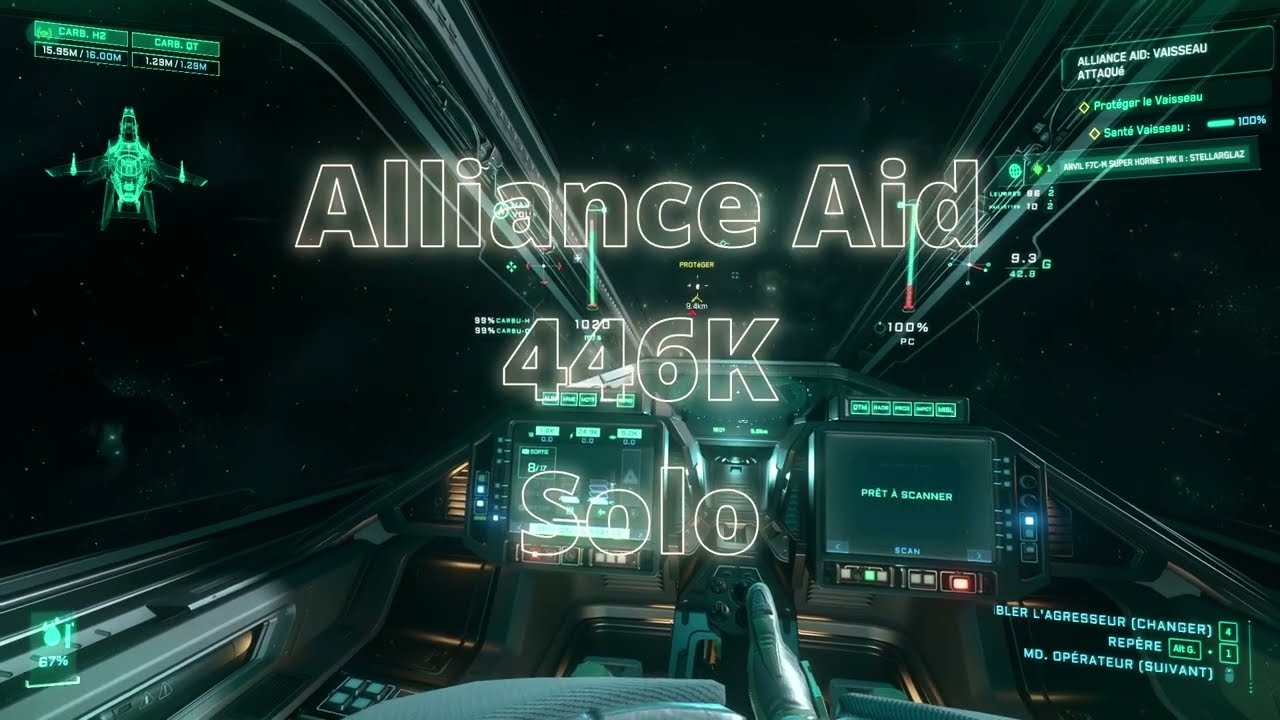 Star Citizen Alliance Aid 446K en solo