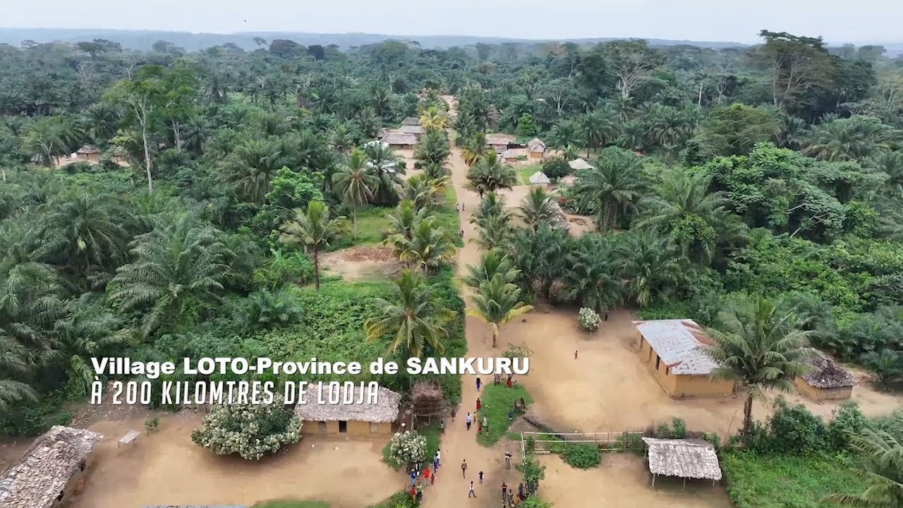 LES MERVEILLES DU CONGO RDC: PROVINCE SANKURU VILLAGE LOTO WOW