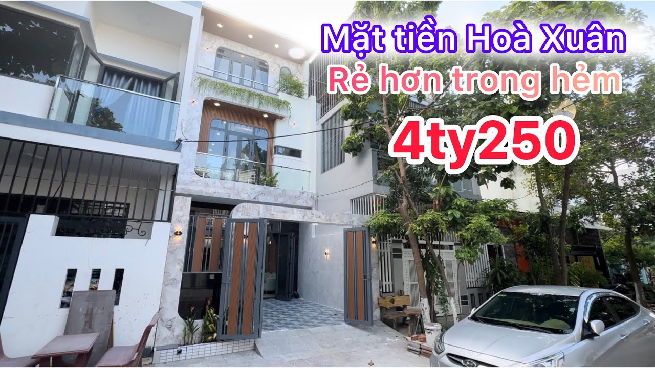 (698) Mặt tiền đường 5m5 Hoà xuân 100m2- Rẻ hơn trong hẻm / Nhà Đất Tứ Chiến