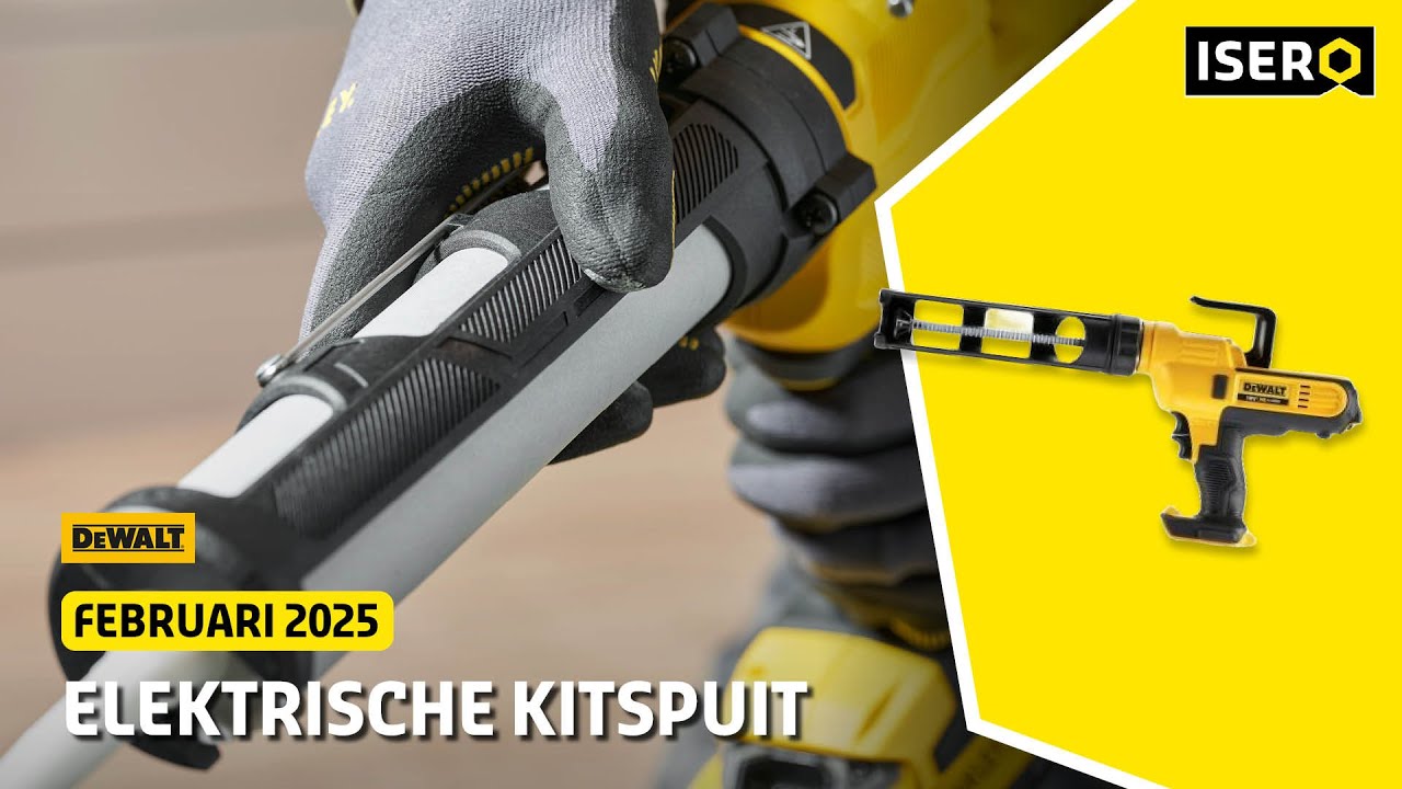 Isero - DeWalt Elektronische Kitspuit