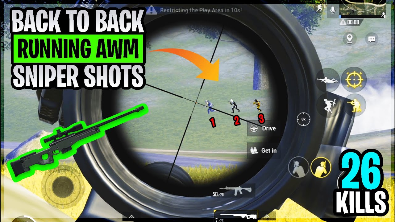 1 v 3 AWM CHALLENGE In Last Circle In BATTLEGROUNDS MOBILE INDIA 🇮🇳 • 26 Frags • [HINDI]