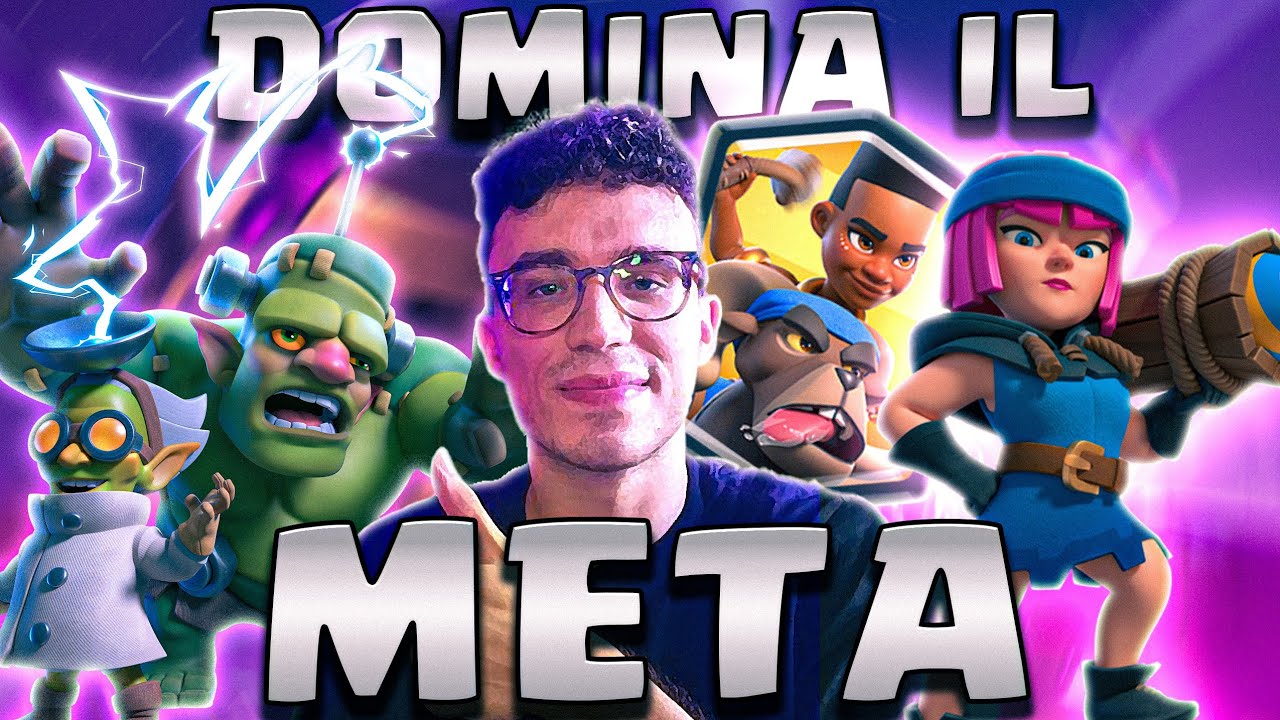 ZERO COUNTER CON QUESTO MAZZO CHE STA DOMINANDO IL META! - CLASH ROYALE ITA