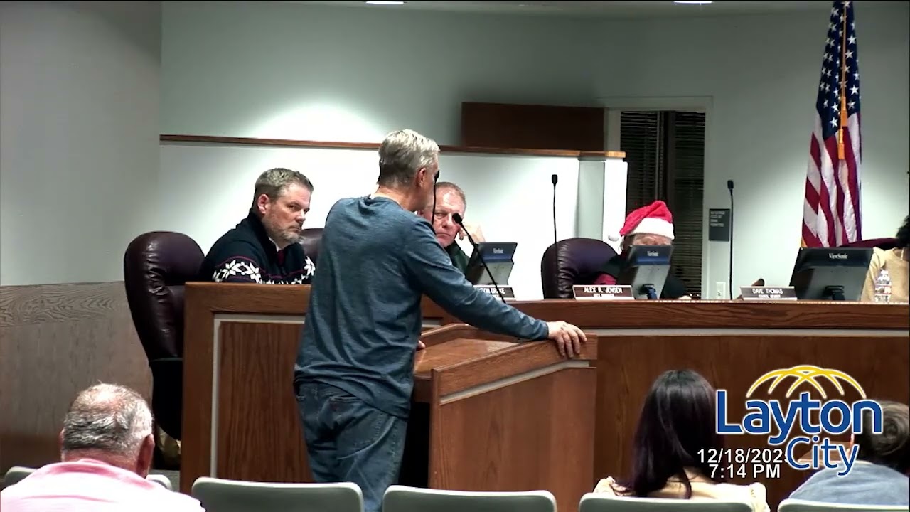 Layton City Council Meeting   Dec 18, 2025