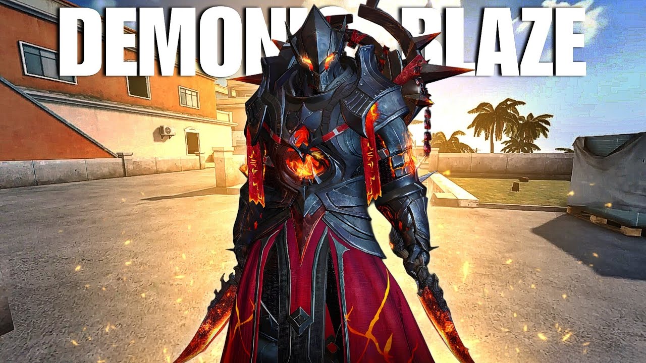 New SKIN JET DEMONIC BLAZE 1000 GOLD! | Blood Strike 120 FPS Ultra Graphics
