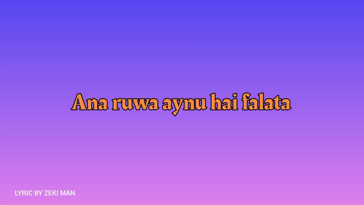 Martin Ziko Wau Nar Official Lyrics Video