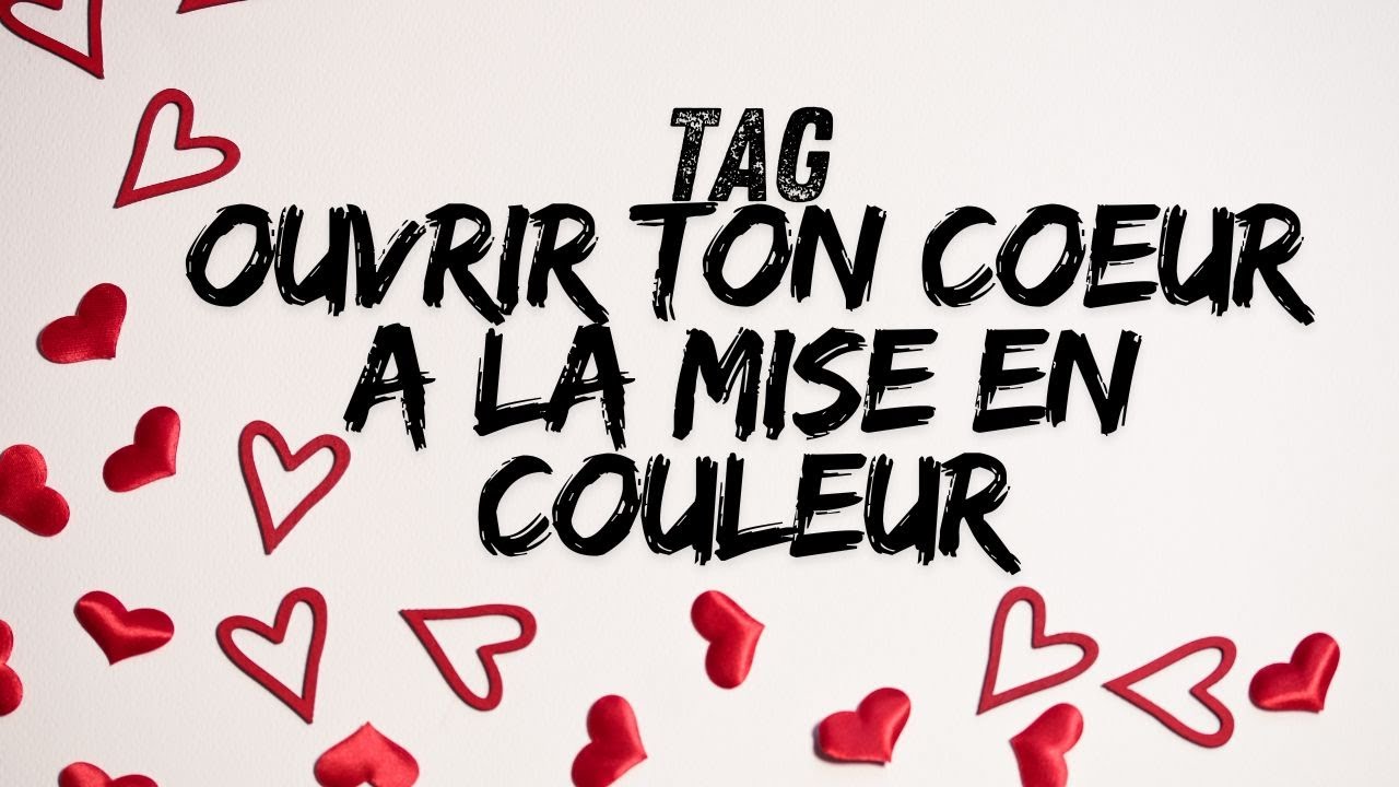 Débuter le coloriage pour adulte: TAG ouvrir son cœur à la mise en couleur