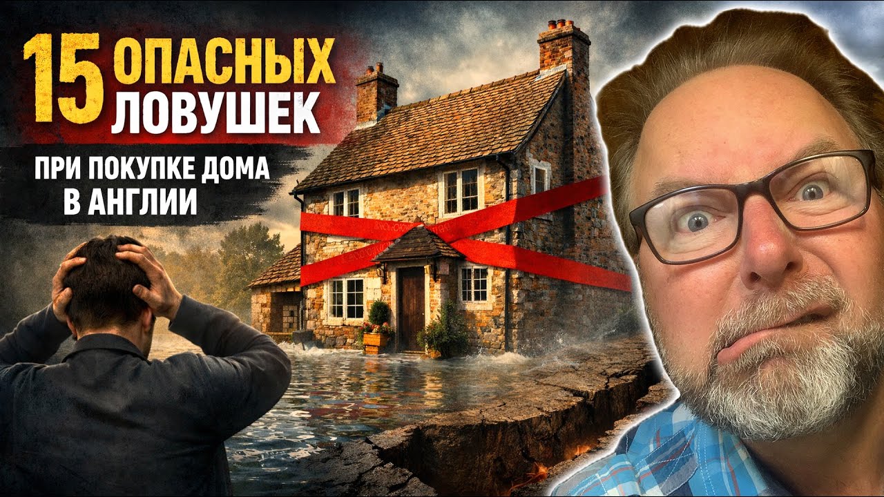 ❌ Не покупайте дом в Англии 🇬🇧, пока не проверите эти 15 пунктов!