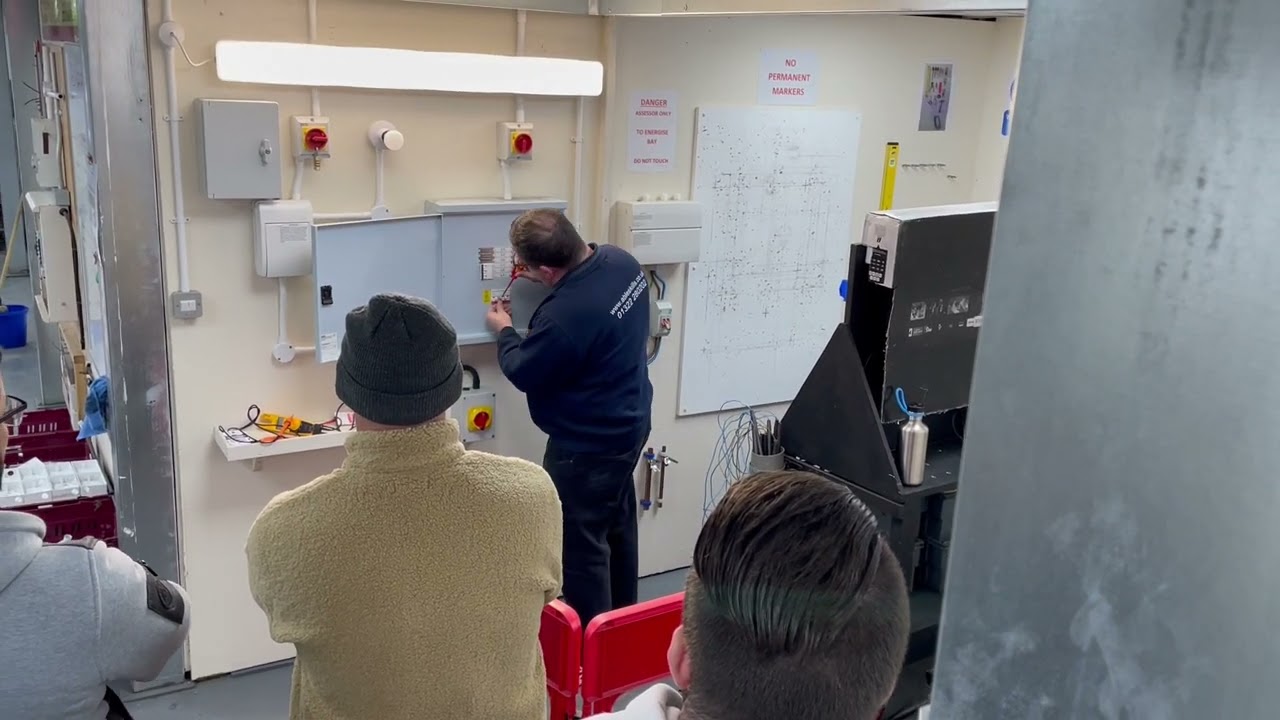 City & Guilds 2365 Level 2 Electrical Installation - 3 Phase Safe Isolation