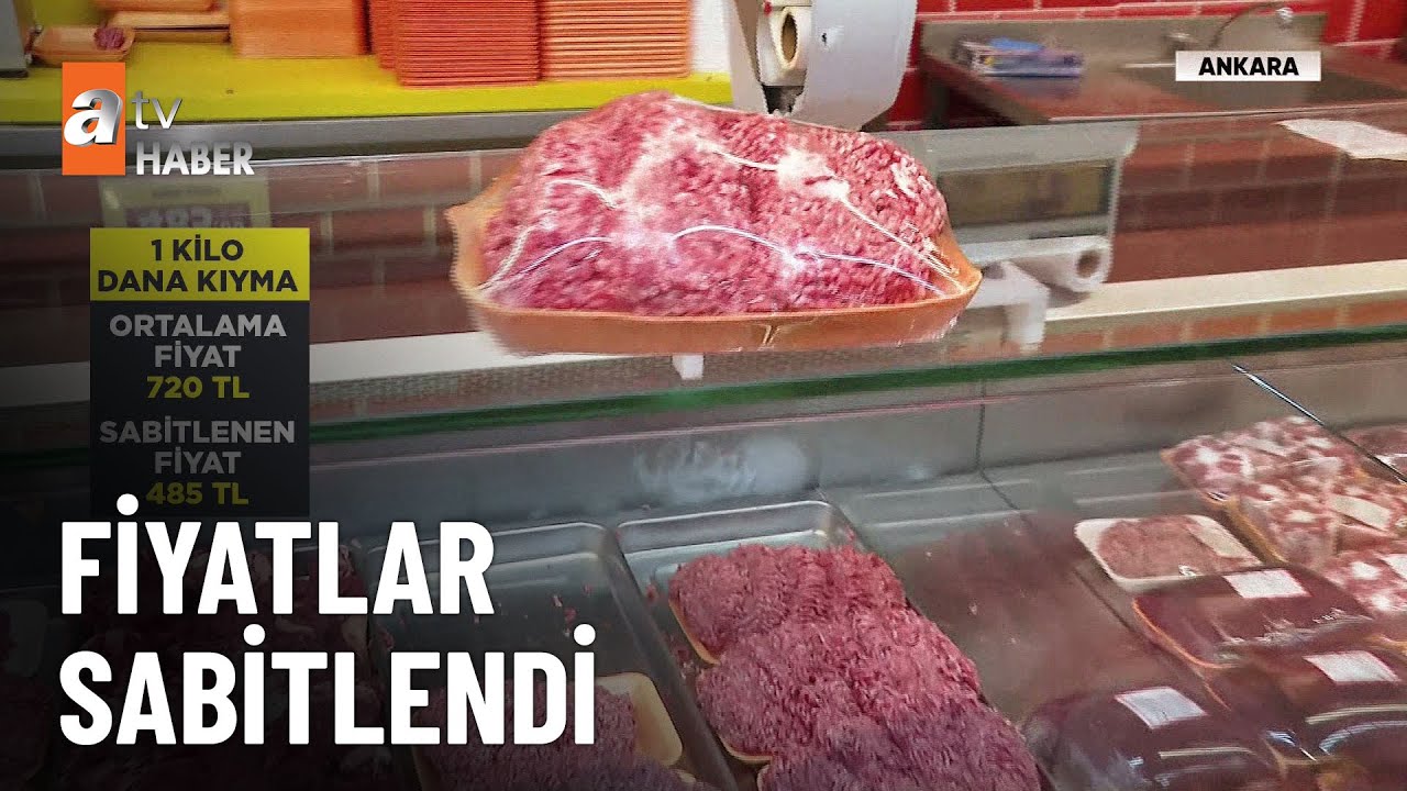 Et ve tereyağında sabit fiyat! - atv Ana Haber 29 Kasım 2025