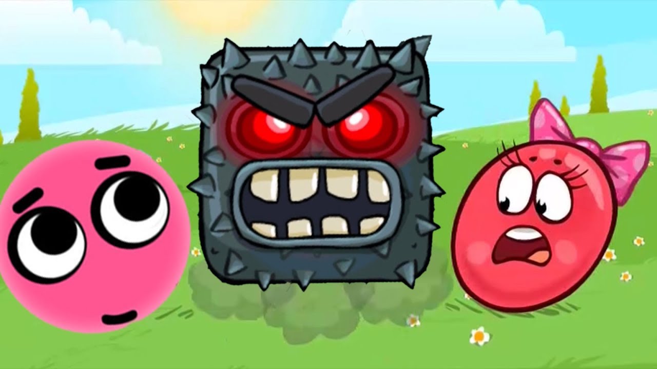 Love Balls Daily Challenge Vs Red Ball 4 - INTO THE CAVES - Gameplay Walkthrough(iOS)