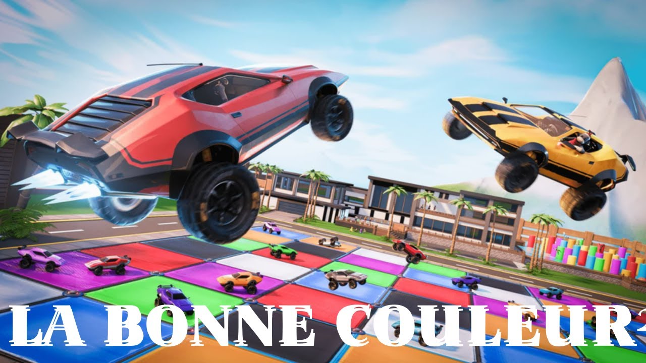 SI tu es sur la bonne couleur tu gagne ...sinon, ... CAR DASH #roblox