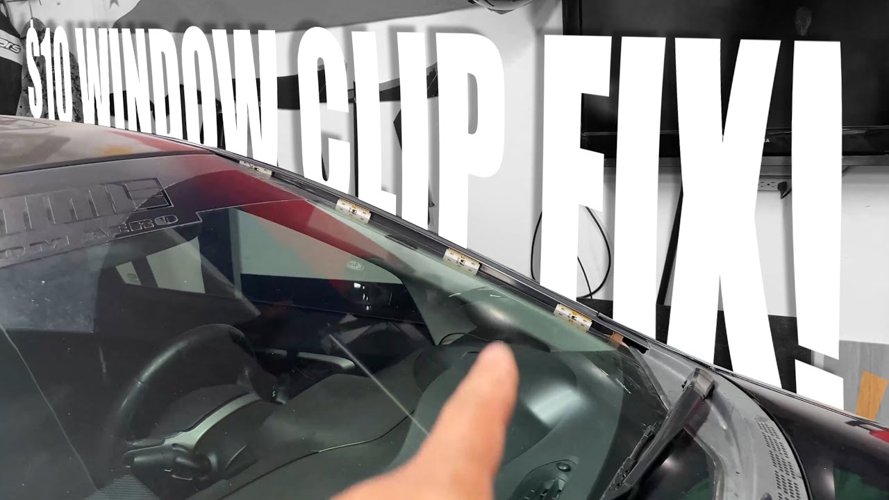 The $10! LOWES DIY FA5 Window Clip Cover #FA5 #FD2 #8thgencivic