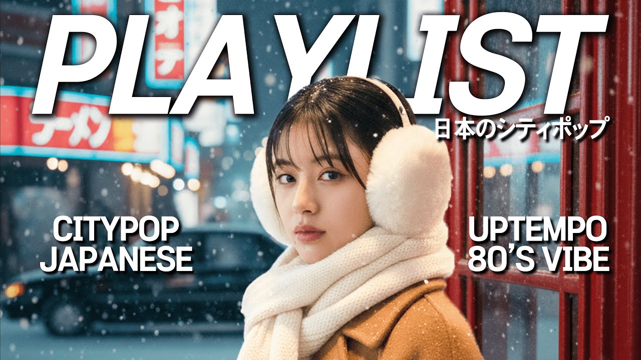 [PLAYLIST] ✨ 추운 겨울을 뜨겁게 달궈줄 일본 업템포 시티팝
