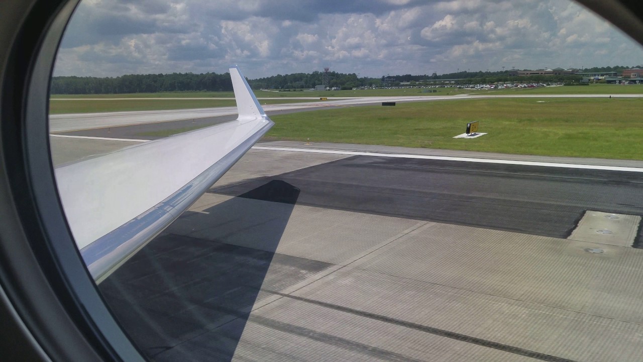 Departing Savannah on a G550