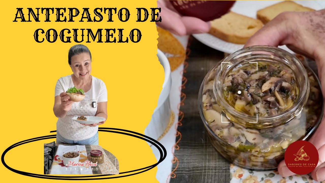 Aprenda o truque para o antepasto de cogumelos mais saboroso da sua vida!🍄❤️
