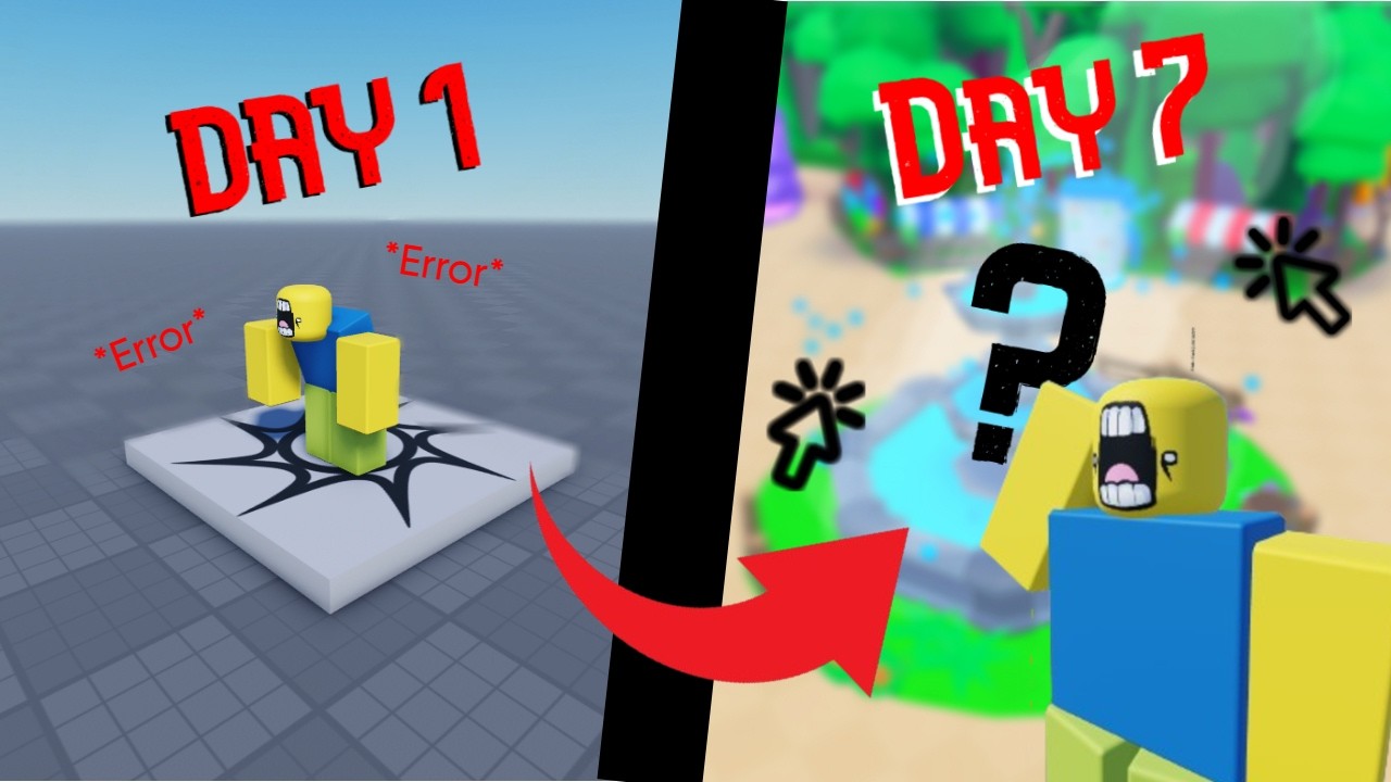 Learning Scripting in 7 days | ROBLOX (INTENSE)...