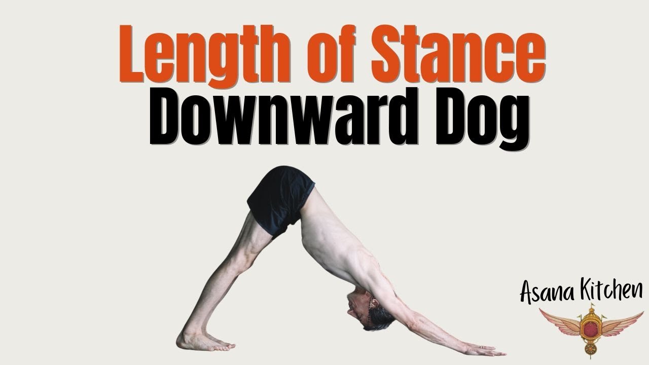 Short or Long Stance in Downward Dog - Asana Kitchen, Ashtanga Yoga, David Garrigues