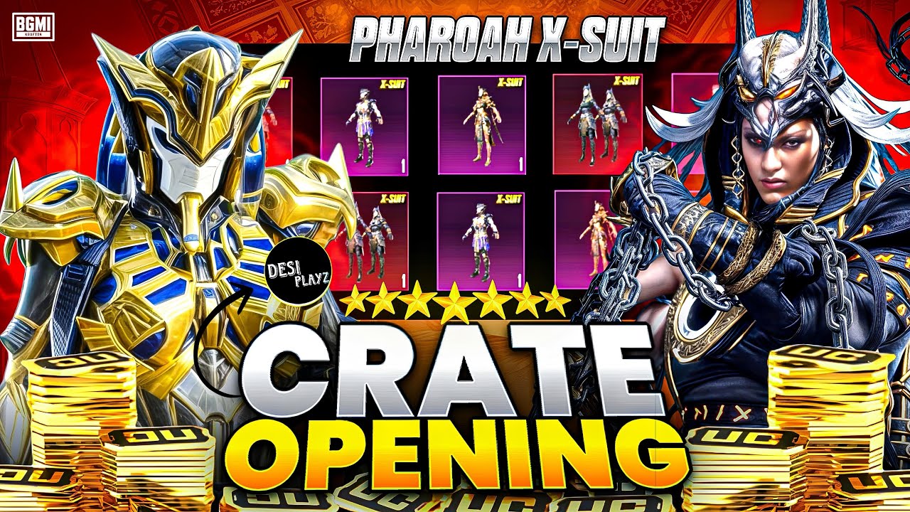 Can! I Get All X-Suit In Create Opening 💀🔥| Create Opening | DESi PLAYz || #bgmi