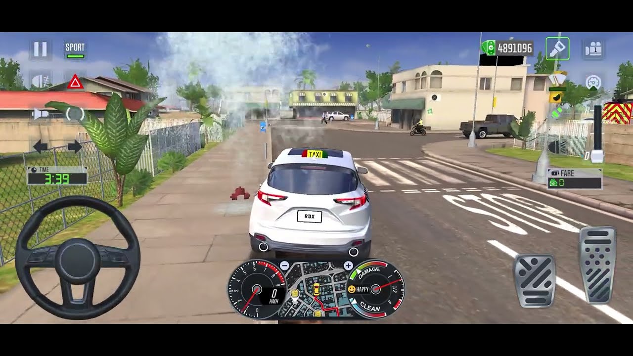 Acura RDX SUV | Los Angeles | Taxi Car Simulator EVO Mobile Gameplay