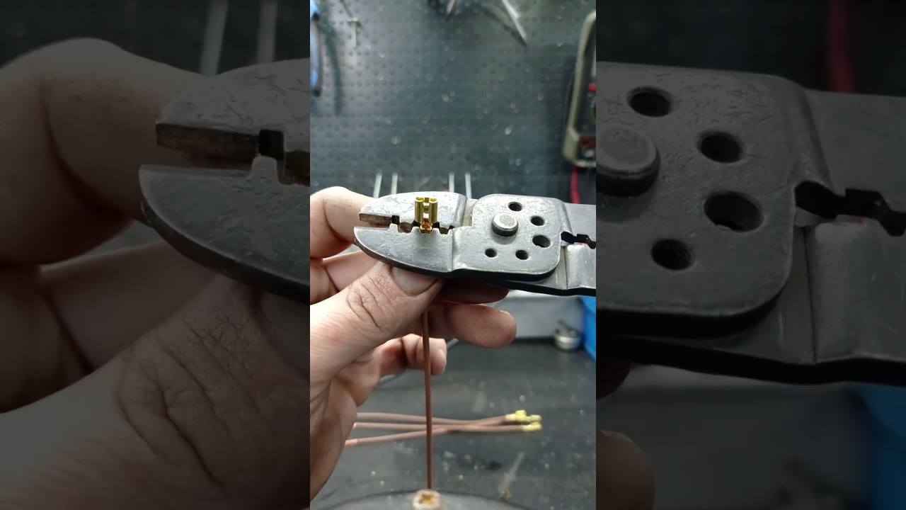 How to crimp spade connectors