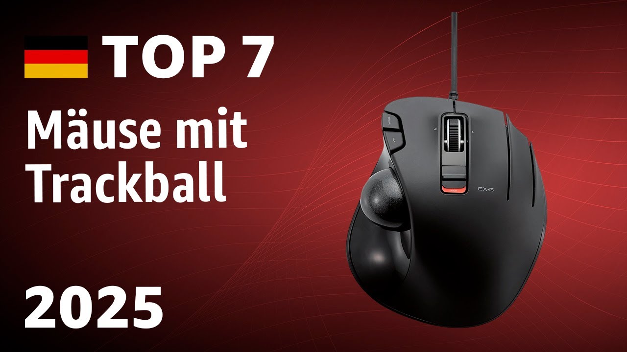 TOP—7. Beste Mäuse mit Trackball. Test & Vergleich 2025