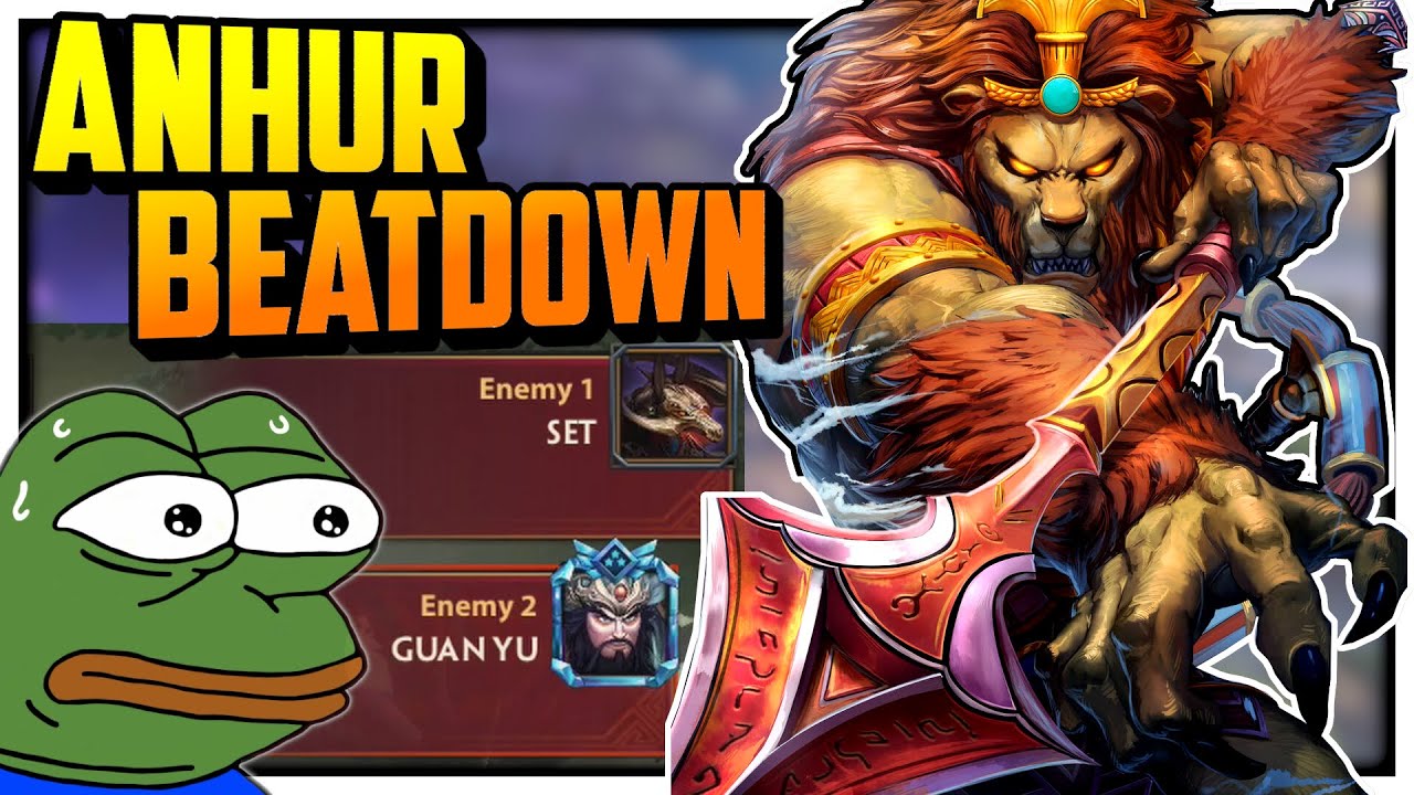 When The Enemy Comp Is This BUSTED, You Have To Bring Out Your Best Pick... Anhur Gameplay