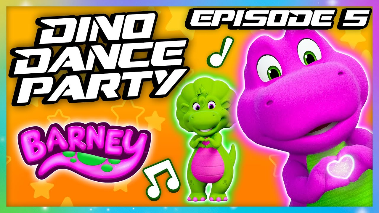 Never Too Little (Or Big!) To Dance | NEW Barney's World: Dino Dance Party | Ep.5 | Cartoon for Kids