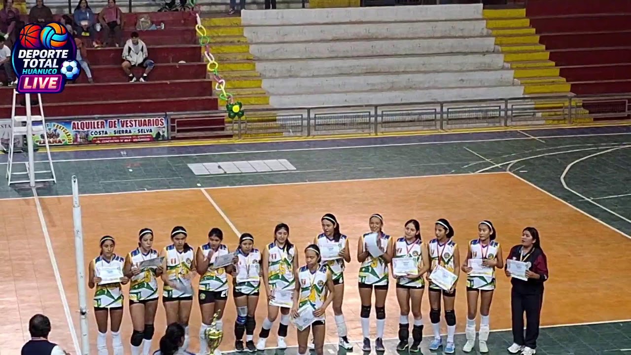 PREMIACION CAMPEON HUANUCO U13