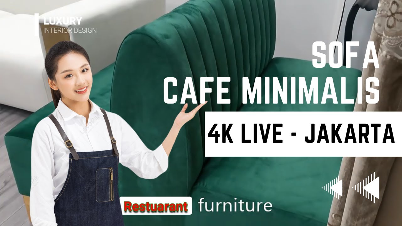 HARGA SOFA MINIMALIS MODERN UNTUK CAFE RESTAURANT FURNITURE JEPARA TERBARU